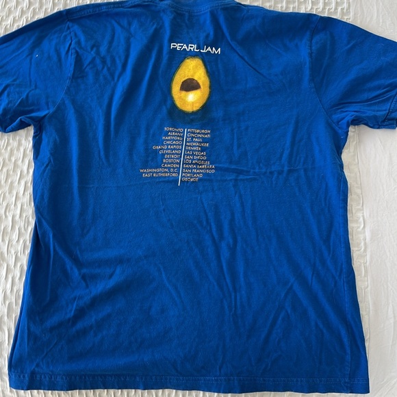 Pearl Jam Avocado tshirt L - Picture 8 of 8